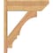 Ekena Millwork Balboa Slat Smooth Outlooker, Western Red Cedar, 7 1/2"W x 24"D x 28"H OUT08X24X28BOA06SWR - alternate 2